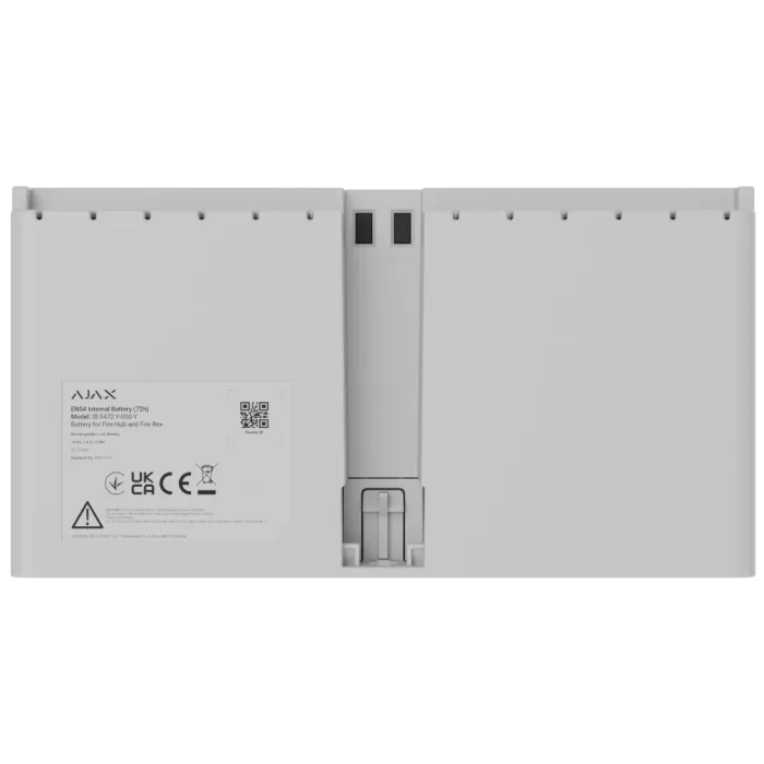 Ajax EN54 Internal Battery (72h) white для Fire Hub і Fire Rex Акумулятор