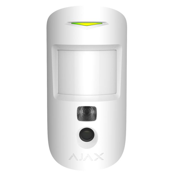 Бездротовий датчик руху Ajax HDR MotionCam White (MotionCam)