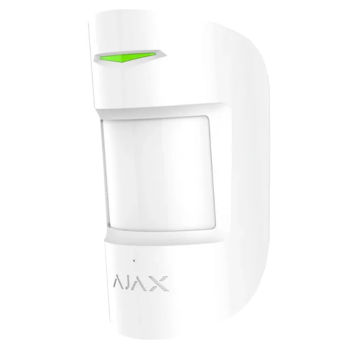 Ajax CombiProtect S (8PD) white Бездротовий комбінований сповіщувач руху та розбиття скла