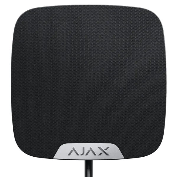 Ajax HomeSiren Fibra black Дротова внутрішня сирена