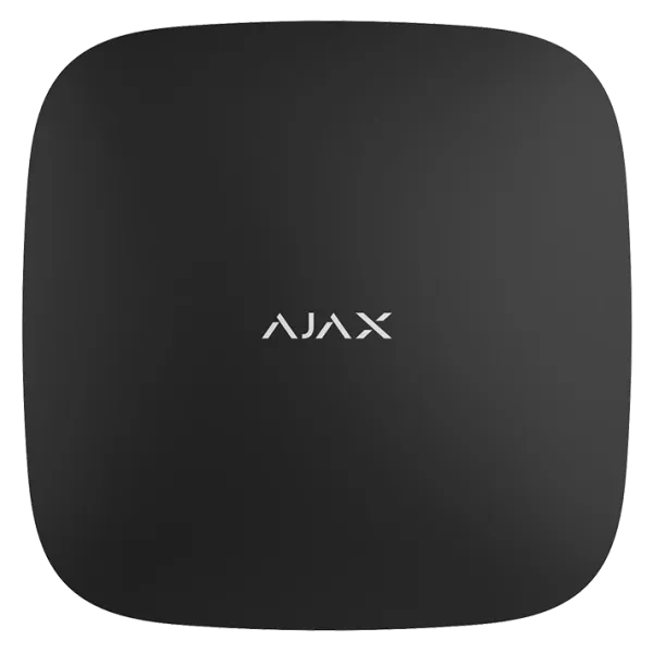 Ajax Hub 2 4G (8EU/ECG) black Інтелектуальний центр системи безпеки Ajax з підтримкою датчиків з фотофіксацією