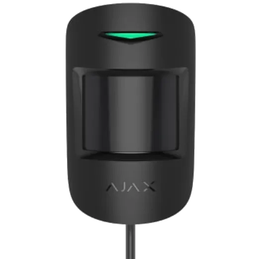 Ajax MotionProtect Fibra black Дротовий сповіщувач руху