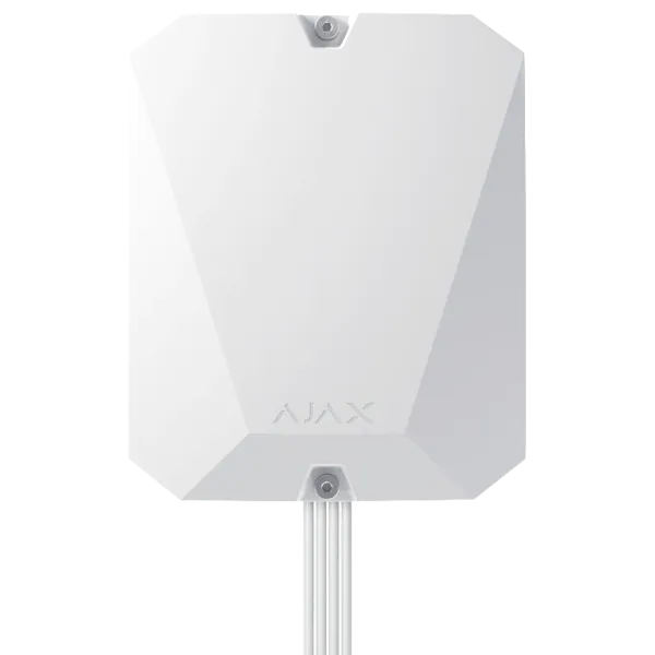 Ajax MultiTransmitter Fibra white Дротовий трансмітер