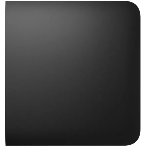 Ajax SideButton (1-gang/2-way) for LightSwitch black Бічна кнопка для одноклавішного або прохідного вимикача