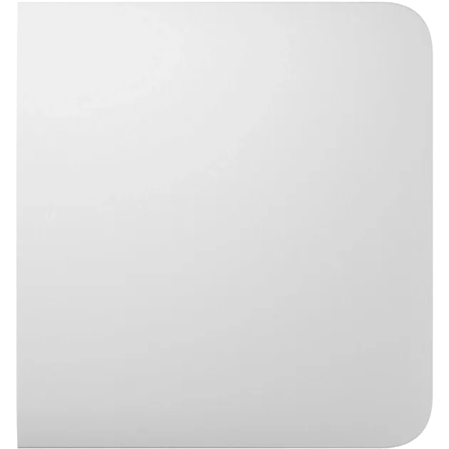Ajax SideButton (1-gang/2-way) for LightSwitch white Бічна кнопка для одноклавішного або прохідного вимикача Ajax SideButton
