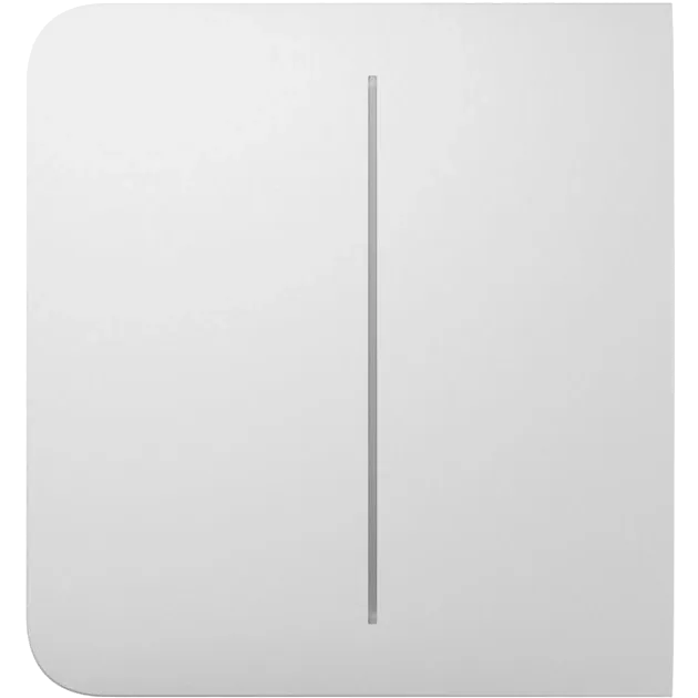 Ajax SideButton (2-gang) for LightSwitch white Бічна кнопка для двоклавішного вимикача