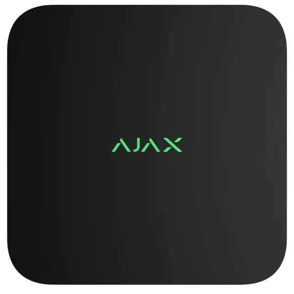 Ajax NVR DC (8ch) black Відеореєстратор