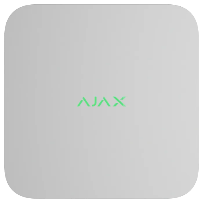 Ajax NVR DC (8ch) white Відеореєстратор
