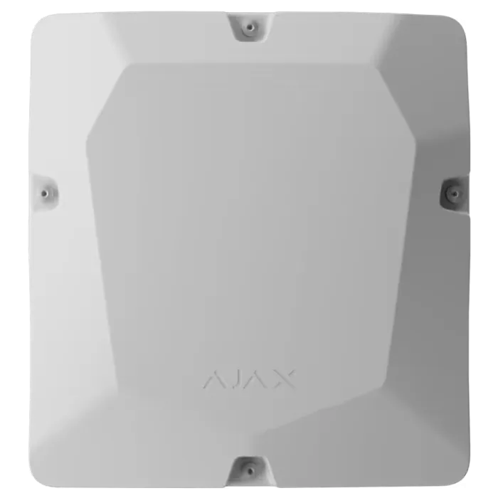Ajax Case (430×400×133) white Корпус для захищеного дротового під’єднання пристроїв