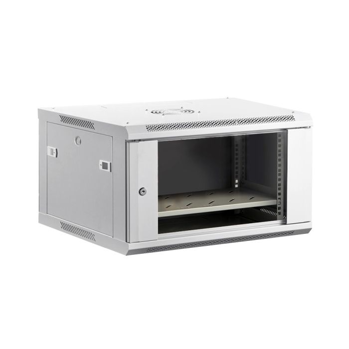 Шафа комутаційна настінна ALP-6406-G 600*450*370（6U） сіра