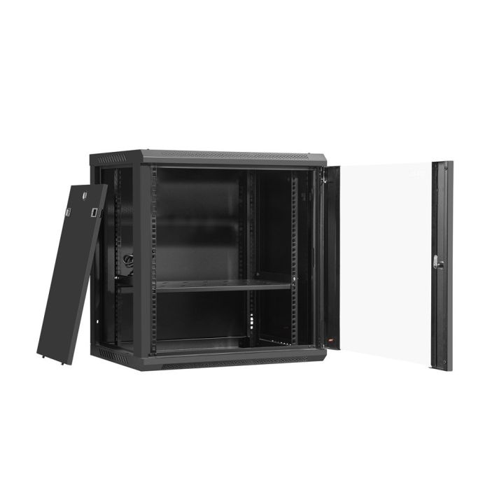 Шафа комутаційна настінна ALP-6412-B 600*450*635（12U） чорна