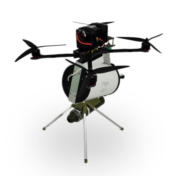 FPV Дрон 10 дюймів «Амага 10-О15» на оптоволокні 20 км, з денною камерою, кодифіковано