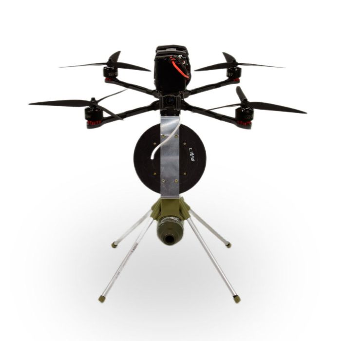 FPV Дрон 10 дюймів «Амага 10-О15» на оптоволокні 20 км, з денною камерою, кодифіковано