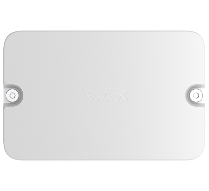 Бездротовий адресний модуль з двома входами і двома виходами для пожежної сигналізації Ajax EN54 I/O Module (2X2) Jeweller White (124590.280.WH1)