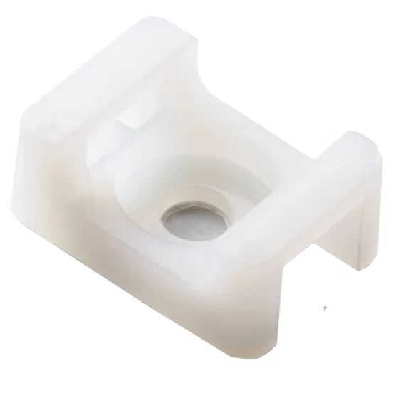 APRO 15х10х7 мм Майданчик Майданчик для кабельної стяжки до 5 мм з отвором (пач. 100 шт.)