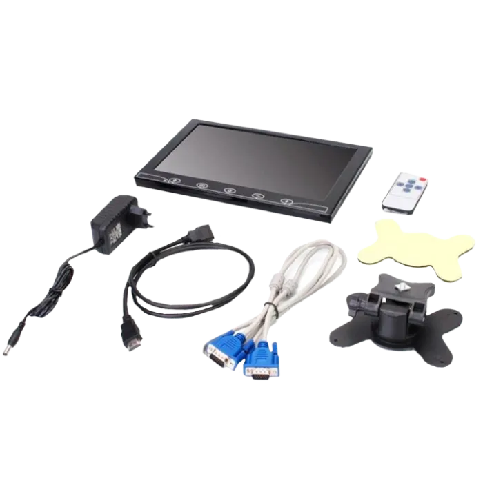 10.1" (AV + VGA + HDMI + BNC) Автомобільний РК-монітор