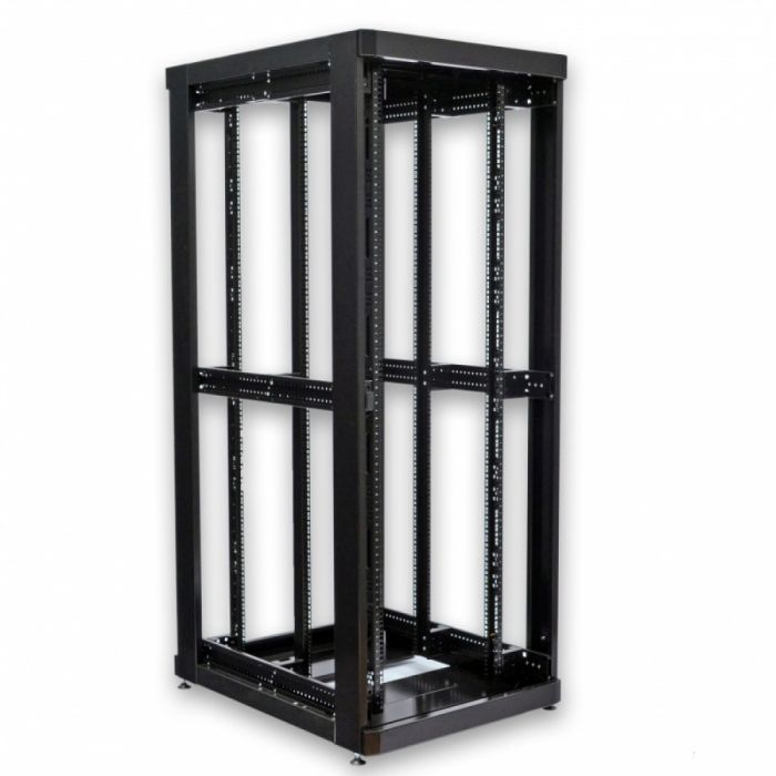 Шафа серверна CMS 42U 800 х 1055 UA-MGSE42810PB з перфорованими дверима для мережевого обладнання