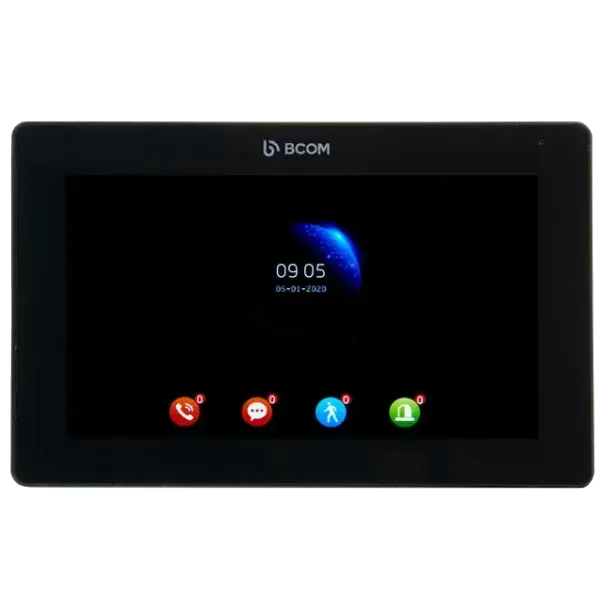 BCOM BD-770FHD Black Відеодомофон