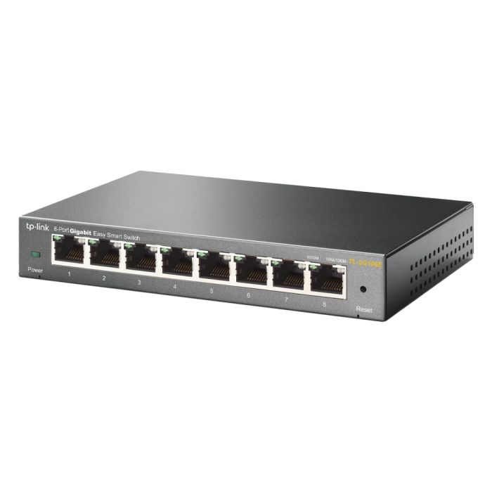Комутатор TP-Link EasySmart TL-SG108E 8-портовий керований