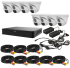 Комплект відеоспостереження Uniview AHD 8DOME