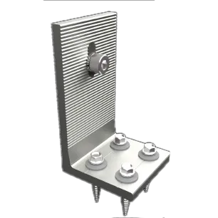 Al D2 L-подібний для бітум черепиці Кронштейн InstallKit