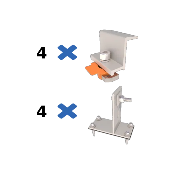 Bitum I до бітумної черепиці Комплект кріплень Kripter