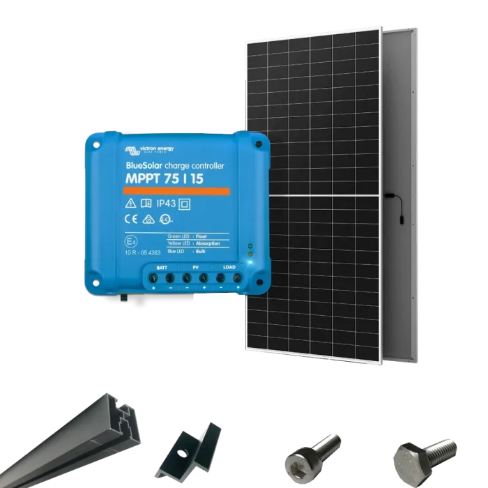 Victron Energy BlueSolar MPPT 75/15 + AIKO G645-MCH72Dw Система автономного живлення однофазна