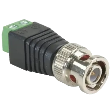 BNC (Male) Конектор металевий з клемною колодкою