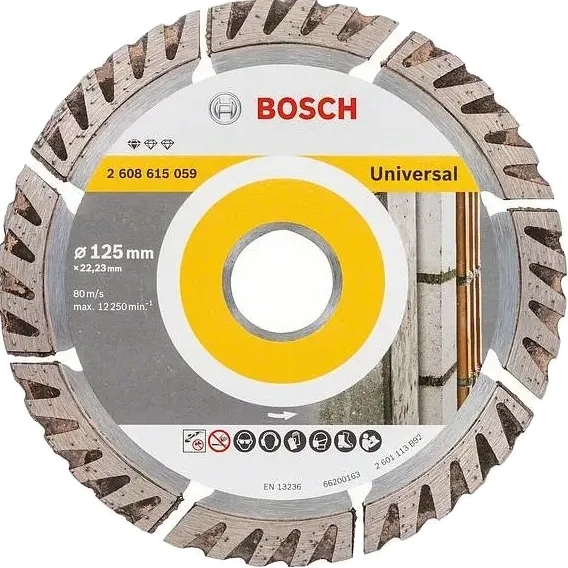 Bosch Stf Universal 125-22,23 Алмазний диск