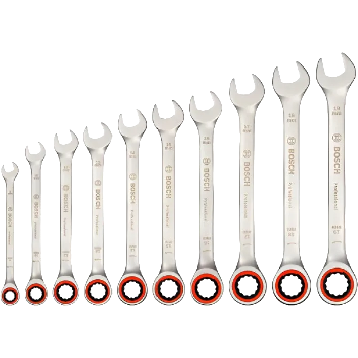 Bosch Professional (1600A02AU0) 10 шт Набір ключів комбінованих