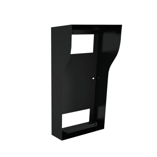 Монтажна коробка Bas-IP BR-AA14 black для накладного монтажу для багатоквартирних панелей
