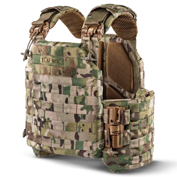 U-WIN Plate Carrier PRO мультикам Плитоноска / тактичний жилет зі швидким скиданням