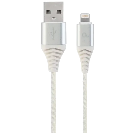 Cablexpert CC-USB2B-AMLM-1M-BW2 USB A - Lightning 1м Кабель