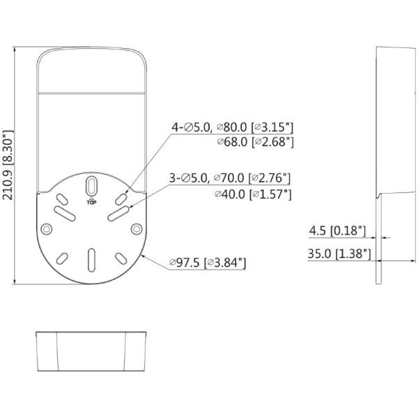 Розподільча коробка Dahua PFA12A