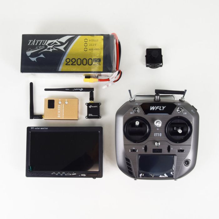 Літак БПЛА Fighter 2430mm WingSpan (Hand Version) ARF з електронікою