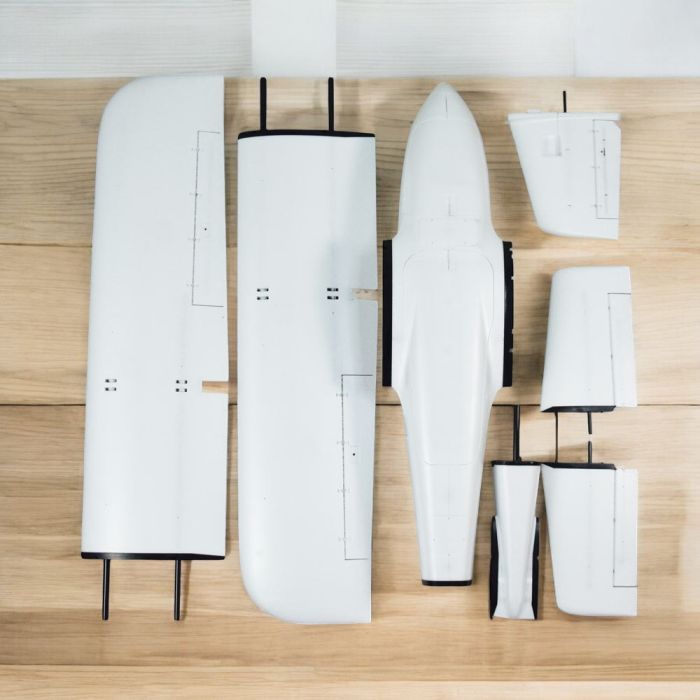 Літак БПЛА Fighter 2430mm WingSpan (Hand Version) ARF з електронікою