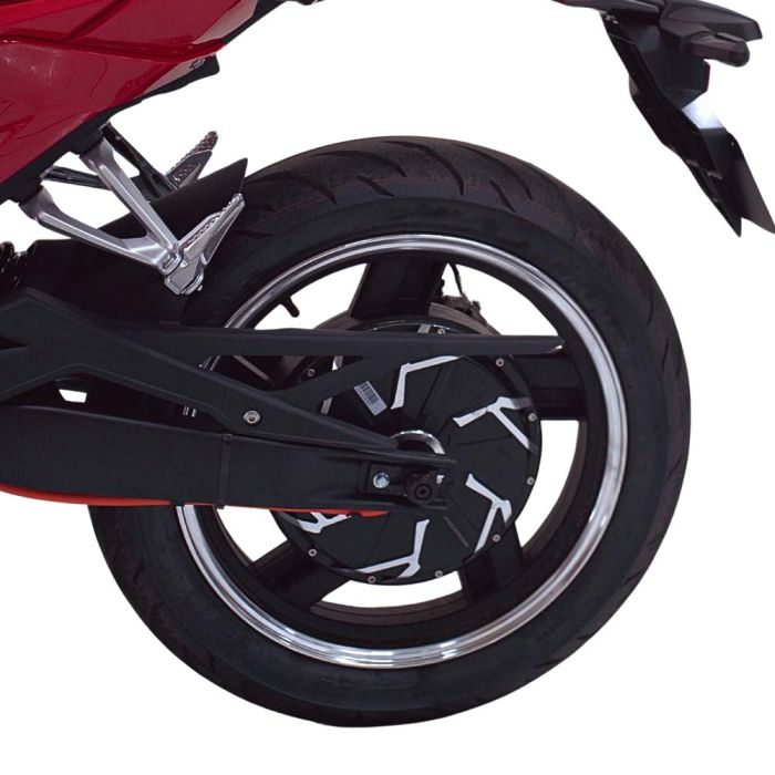 Електроскутер V9 Wuxi Electric 3000W 72V 52Ah red