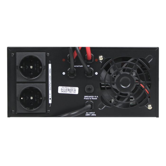 Джерело безперебійного живлення Logicpower LPM-PSW-1500VA 12V (1050 Вт) з правильною синусоїдою