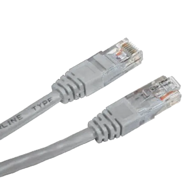 UTP 5E 0.5 м Патч-корд сірий