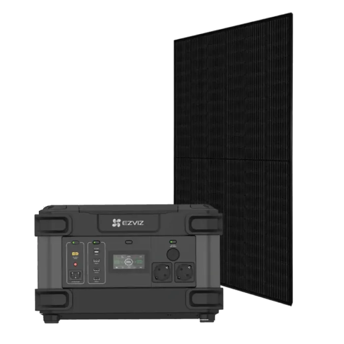 Portable Power Station CS-PS1300 (CN066)(FR) + Canadian Solar CS6R-395MS Full Black Система автономного живлення однофазна