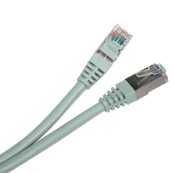 FTP, 5 м, кат. 5e Патч-корд серый
