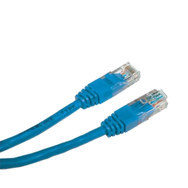 Патч-корд  E-server UTP,  0.5 м, кат. 5e синій
