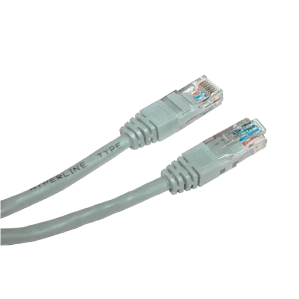 Патч-корд  E-server UTP,  0.5 м, кат. 5e сірий