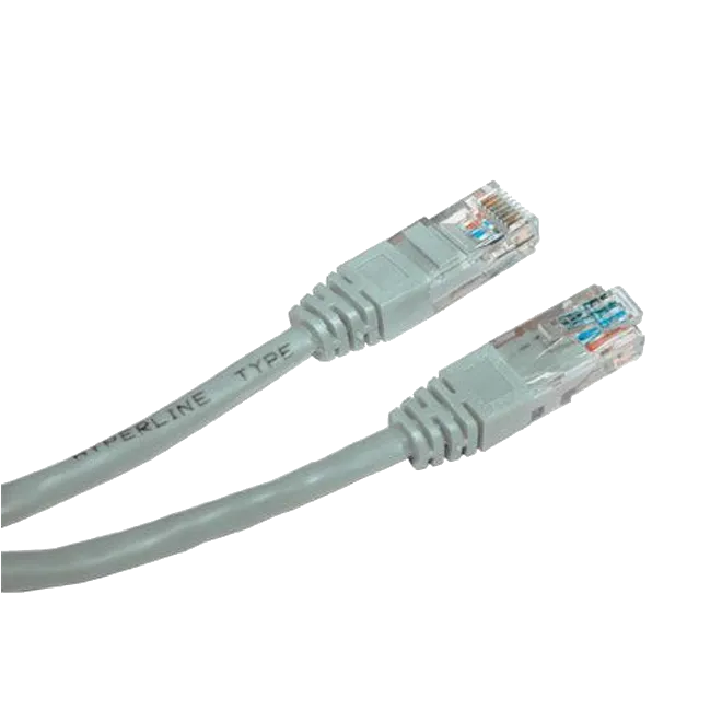 Патч-корд  E-server UTP,  0.5 м, кат. 5e сірий
