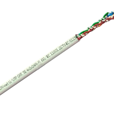 Cat. 5 U/UTP Кабель ЗЗКМ (UTP мідь внутрішній 2-х парний (4х жил. * 0,48)) 2x2x48, бухта 305м