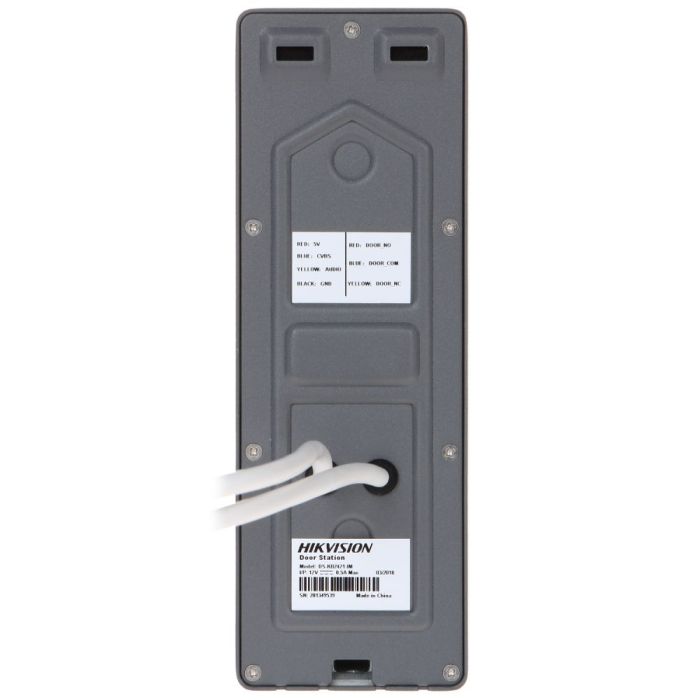 Комплект відеомофона Hikvision DS-KIS203T: відеодомофон 7" і відеопанель