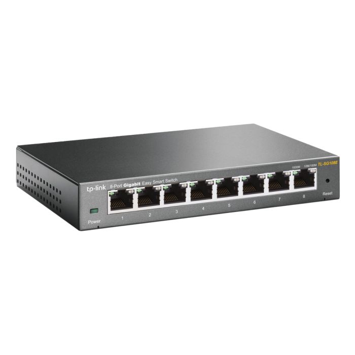 Комутатор TP-Link EasySmart TL-SG108E 8-портовий керований