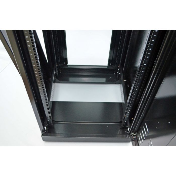 Шафа серверна CMS 42U 610 х 675 UA-MGSE4266MB посилена для мережевого обладнання