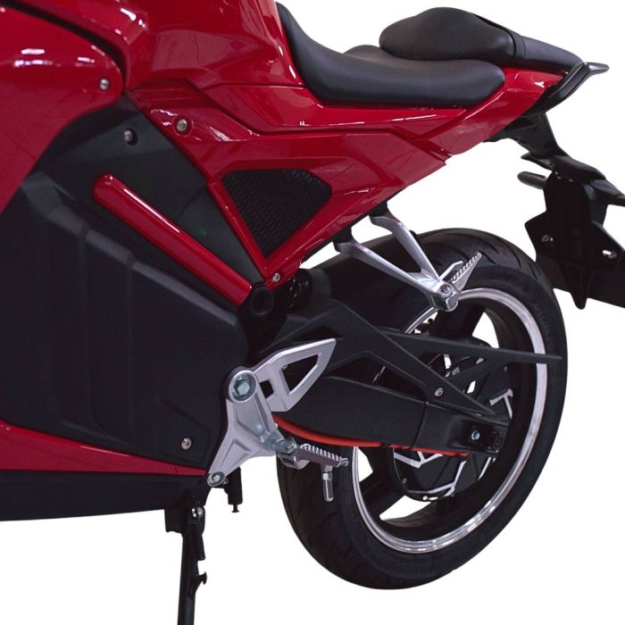 Електроскутер V9 Wuxi Electric 3000W 72V 52Ah red