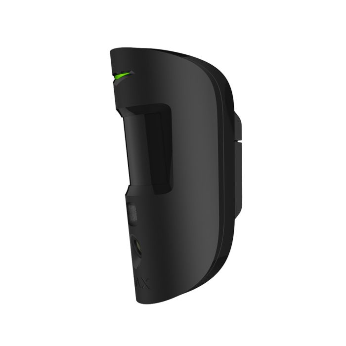 Бездротовий датчик руху Ajax MotionCam HDR black з фотокамерою для підтвердження тривог